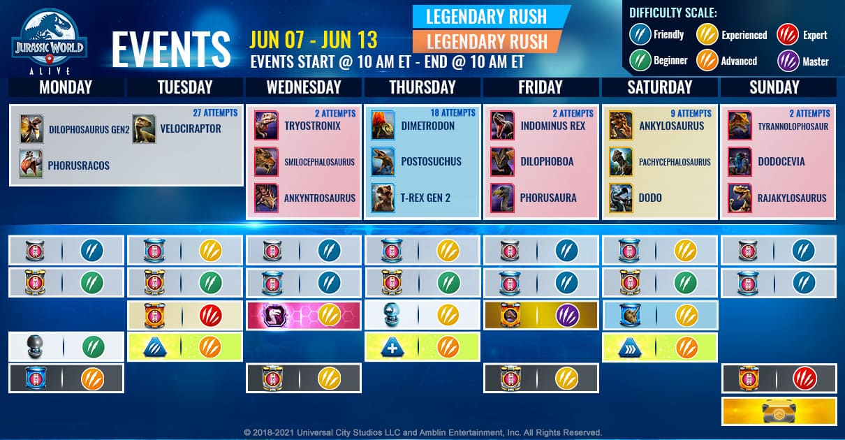 JWA 6月07日~6月14日 本週活動