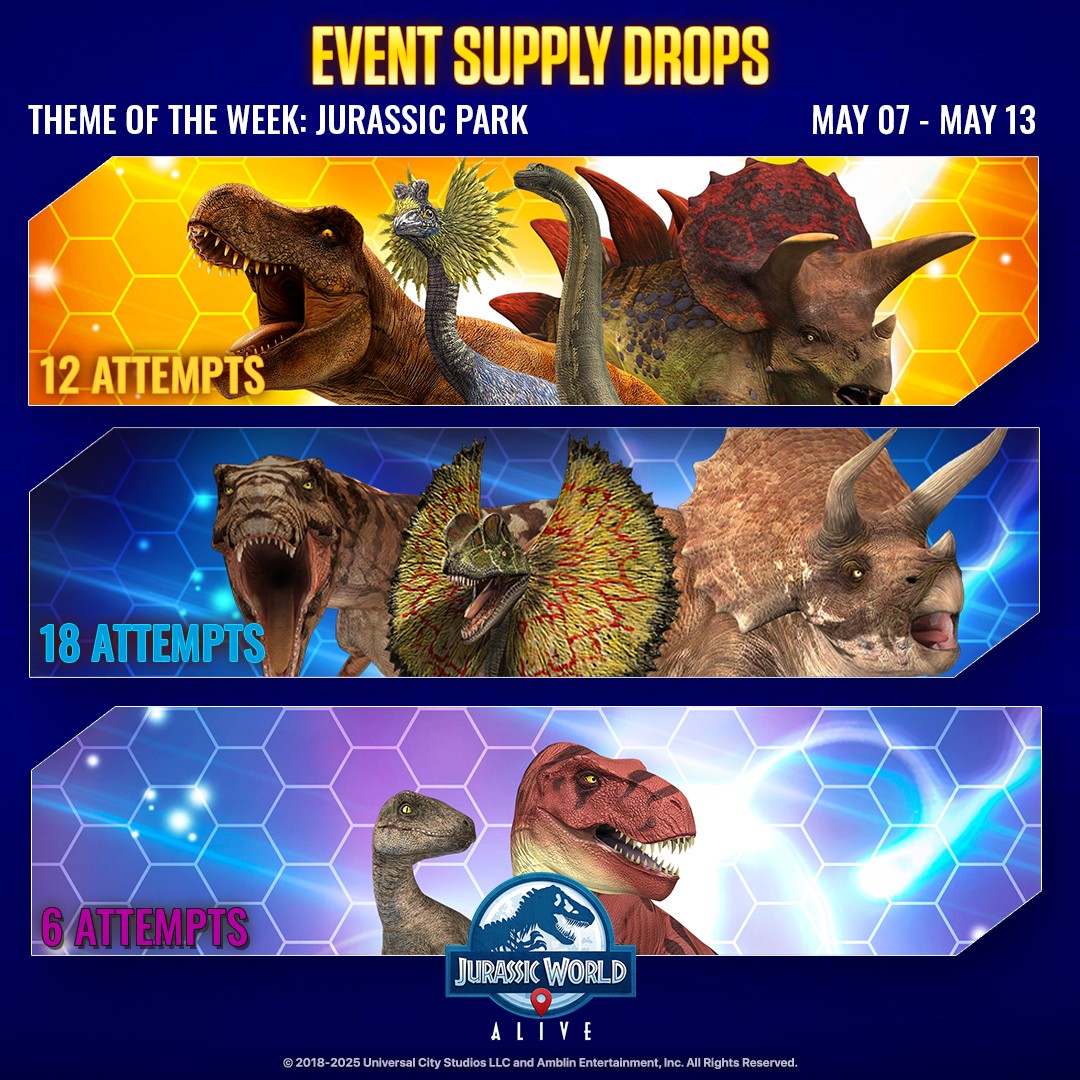 JWA EVENTS 台灣時間 05月07日~05月14日