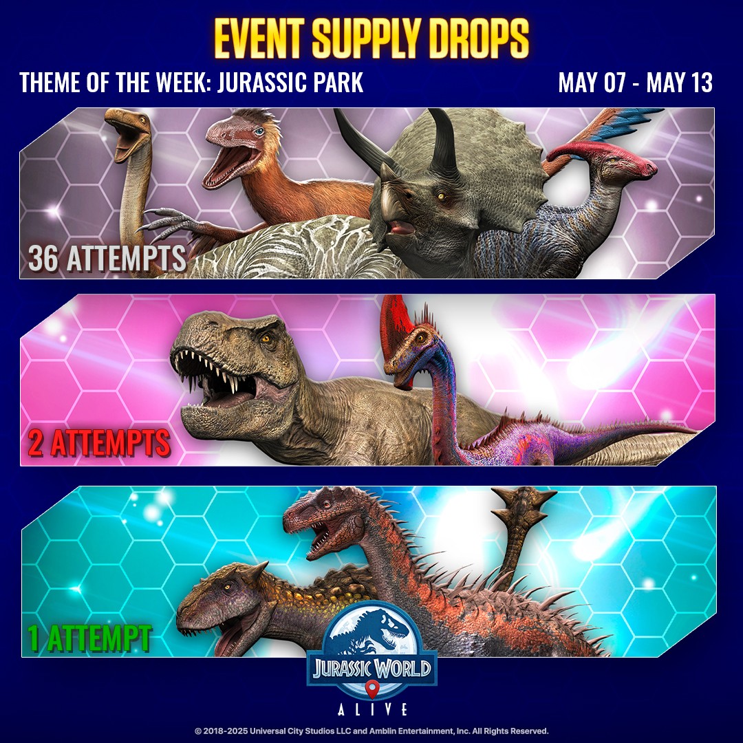 JWA EVENTS 台灣時間 05月07日~05月14日