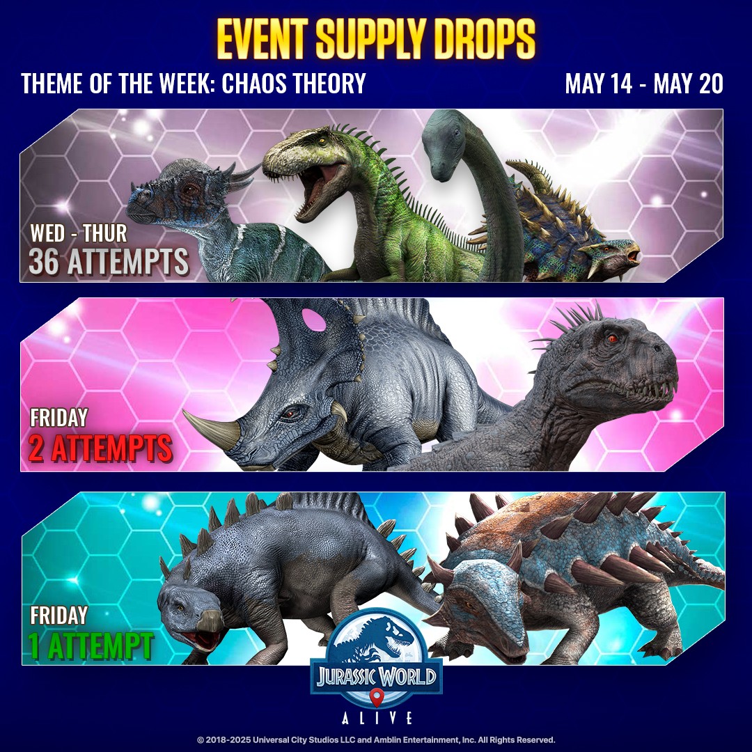 JWA EVENTS 台灣時間 05月14日~05月21日