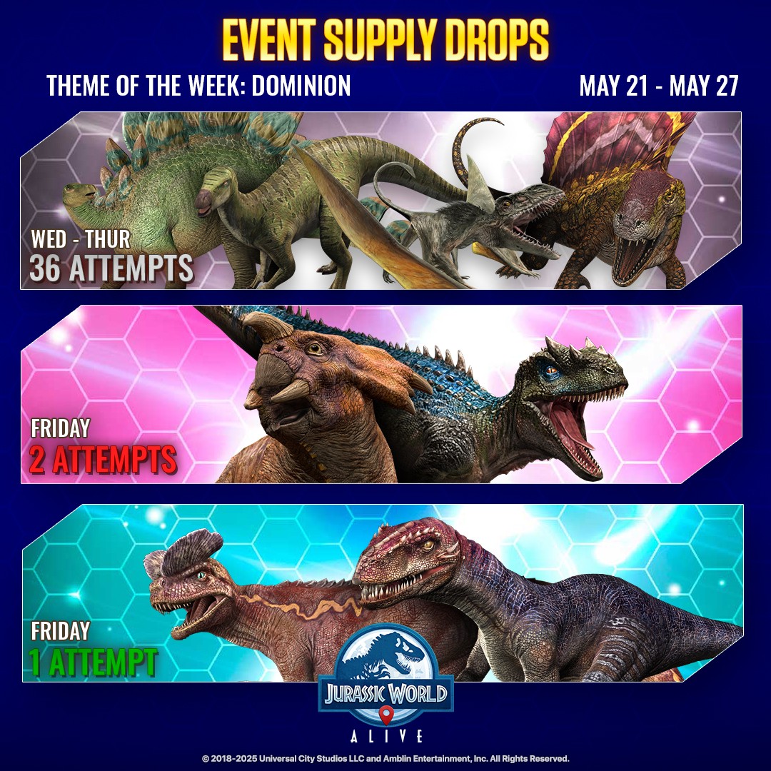 JWA EVENTS 台灣時間 05月21日~05月28日