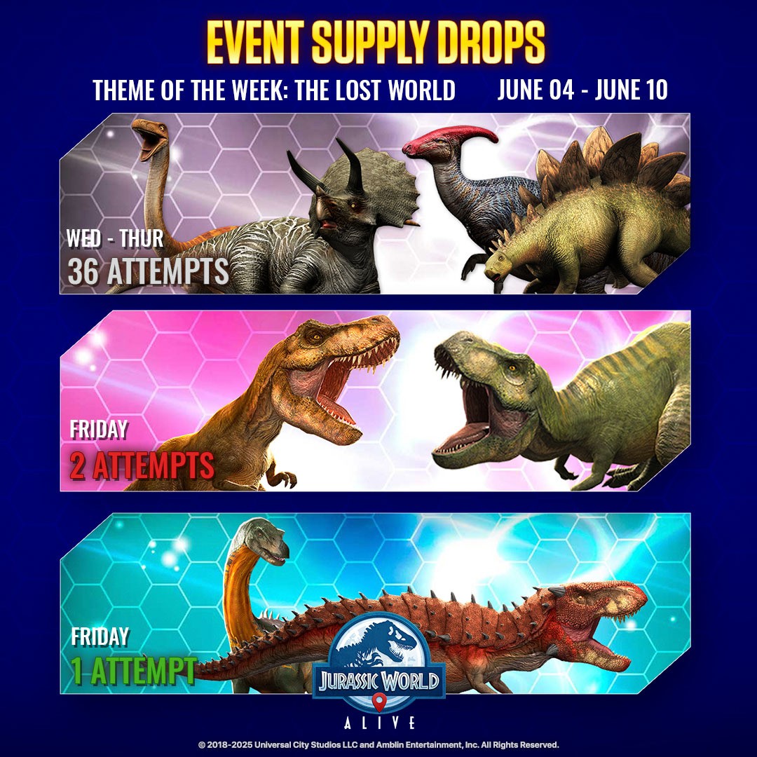 JWA EVENTS 台灣時間 06月04日~06月11日