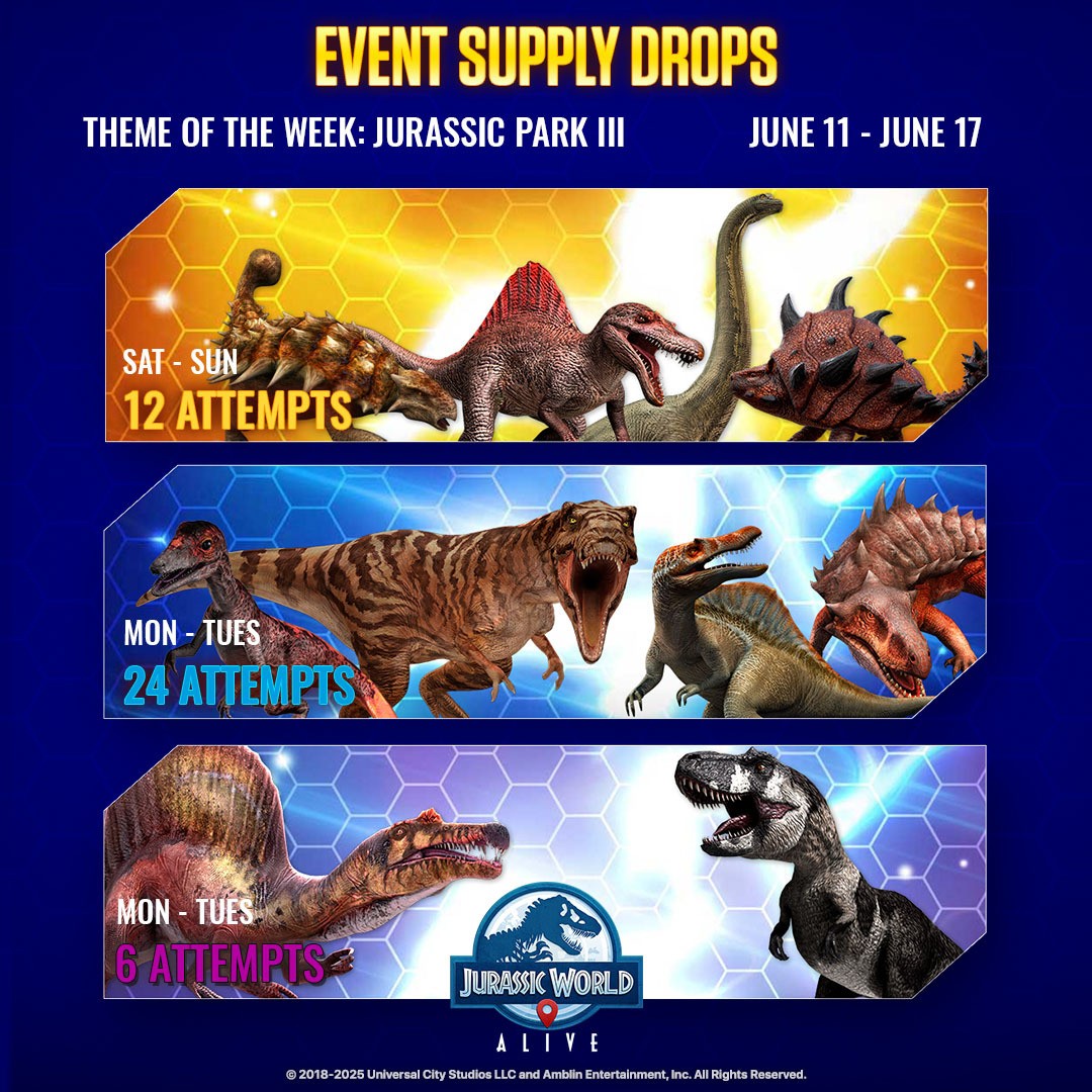 JWA EVENTS 台灣時間 06月11日~06月18日